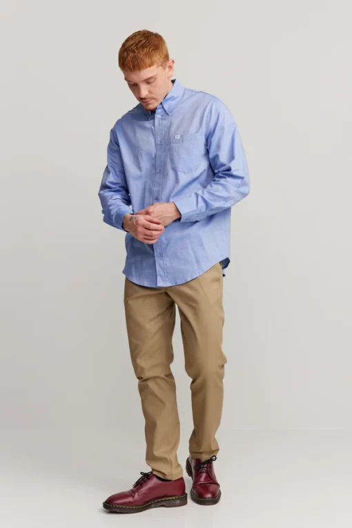 Makia Flagship Shirt Blue