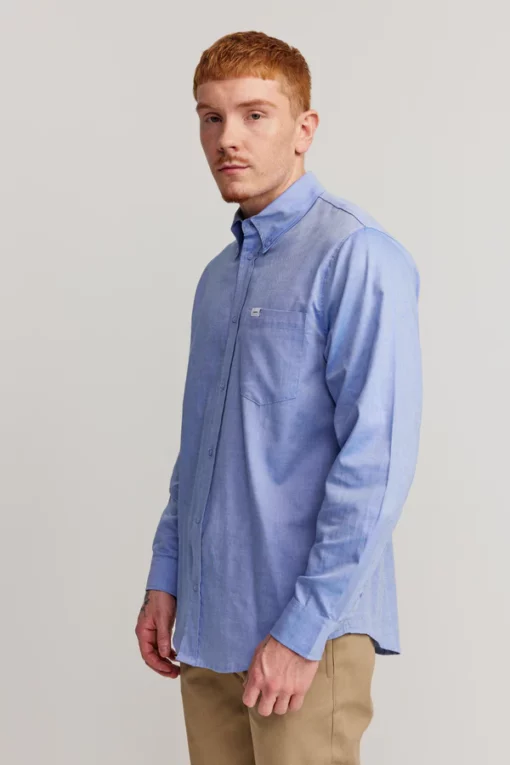 Makia Flagship Shirt Blue