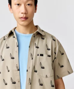 Makia Heeling Shirt Light Taupe