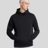 Lyle & Scott Superfine Pullover Hoodie Jet Black