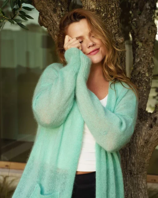 Nakoa Sienna Cardigan Smoke Green