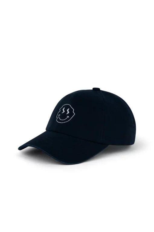 PICA PICA Smiley Face Cap Navy