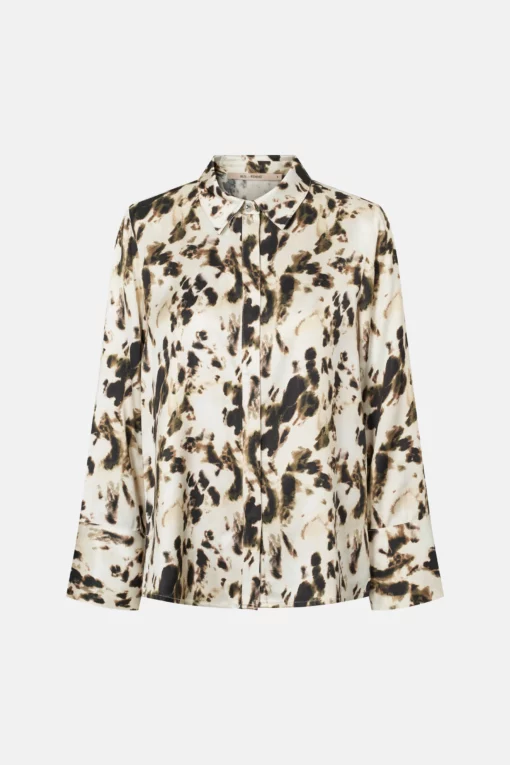 Rue de Femme Alyssa Shirt Oyster Gray