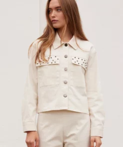Rue de Femme Asmita Jacket Off White
