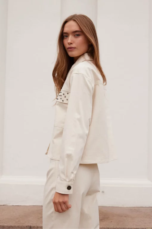 Rue de Femme Asmita Jacket Off White