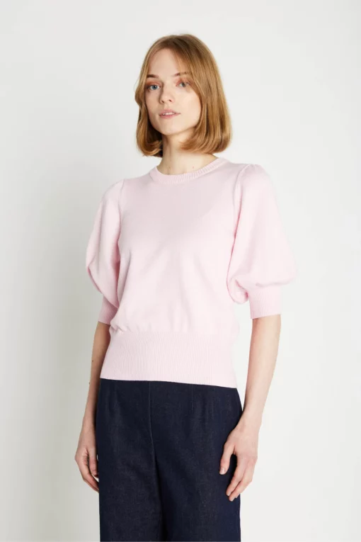 Rue de Femme Softy Sorrel Knit Salmon Rose