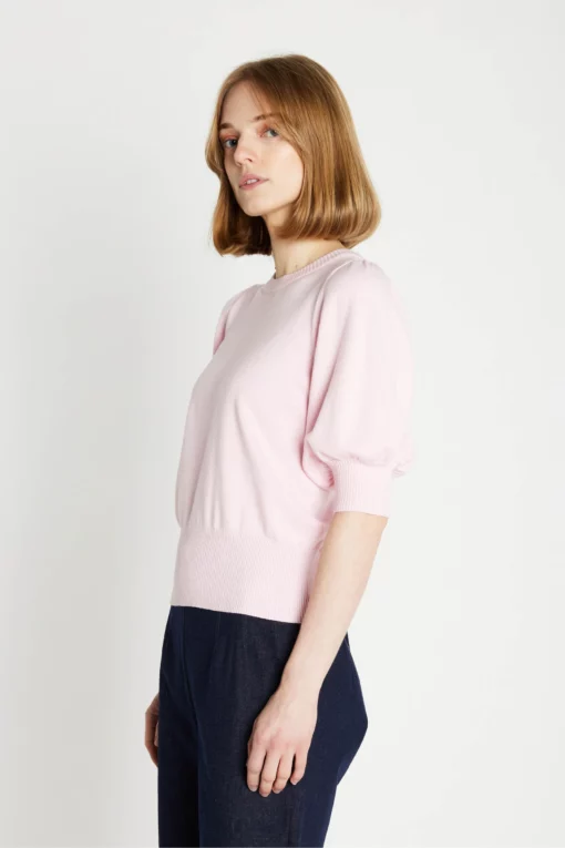 Rue de Femme Softy Sorrel Knit Salmon Rose