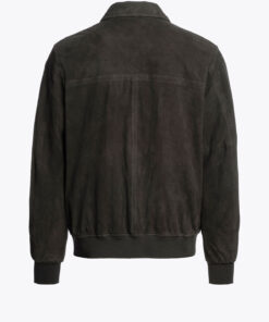 Parajumpers Weldon Suede Jacket Raven