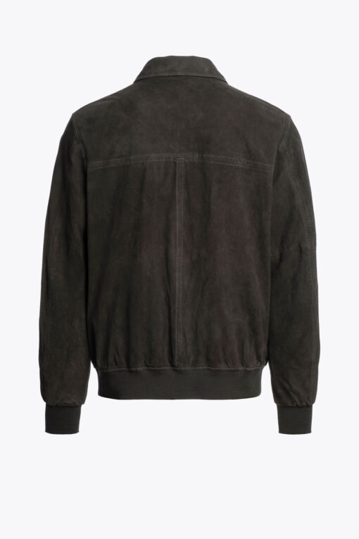 Parajumpers Weldon Suede Jacket Raven