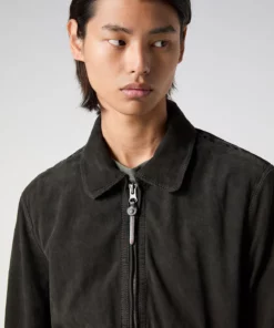 Parajumpers Weldon Suede Jacket Raven