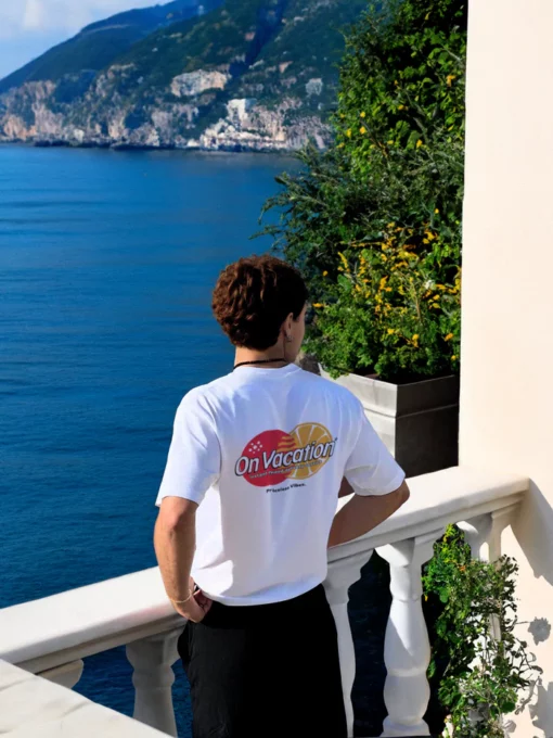 On Vacation Priceless Vibes T-shirt White