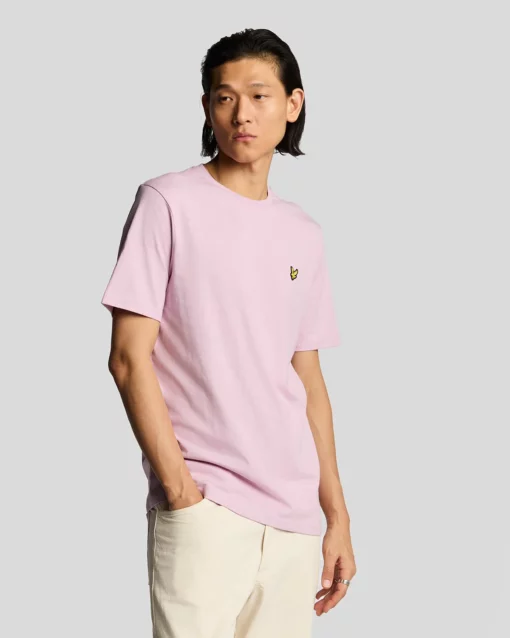 Lyle & Scott Plain T-shirt Pink Light