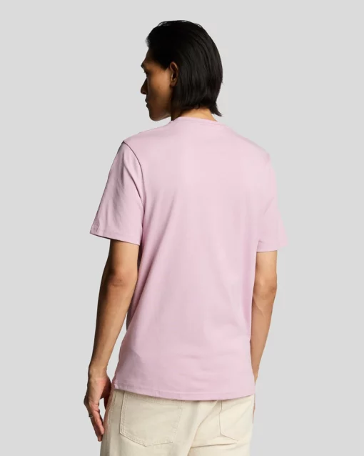 Lyle & Scott Plain T-shirt Pink Light