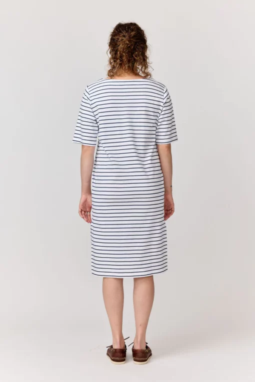Makia Woman Helsingholm Dress White/Navy