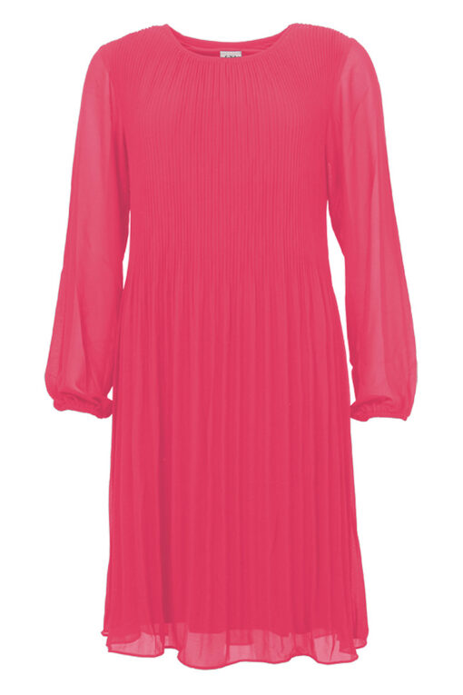 STI Kandriina Solid Dress Strawberry