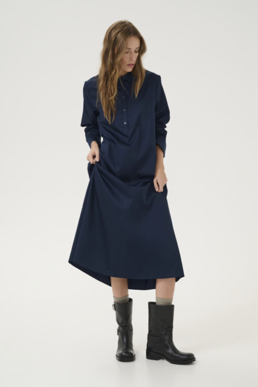 My Essential Wardrobe SunnaMW Dress Dark Sapphire