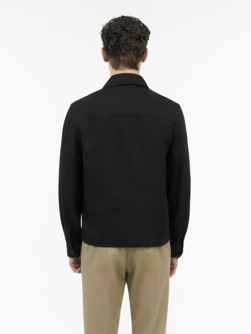 Tiger of Sweden Barnaby Relaxed-fit Linen Shirt Black