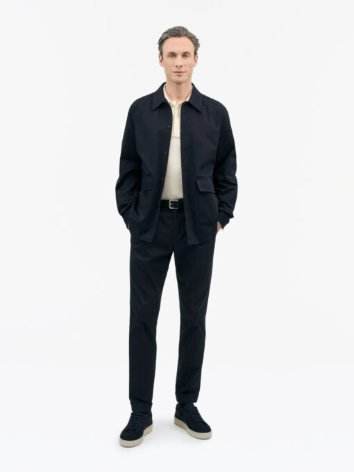 Tiger of Sweden Alberio PP Tailored Overshirt Dark Blue
