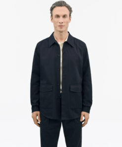 Tiger of Sweden Alberio PP Tailored Overshirt Dark Blue