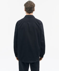 Tiger of Sweden Alberio PP Tailored Overshirt Dark Blue