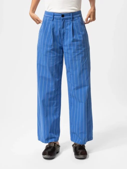Nudie Jeans Gullan Striped Workwear Pants