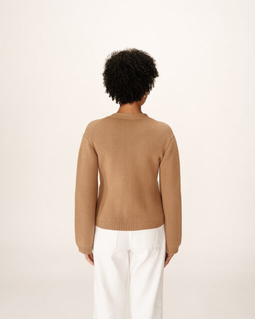 Grace & Mila Cardigan Camel Paolino