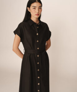 Grace & Mila Long Dress Noir Prudence