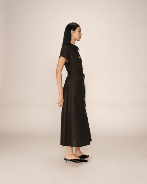 Grace & Mila Long Dress Noir Prudence