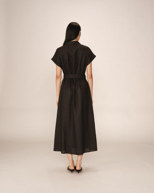 Grace & Mila Long Dress Noir Prudence