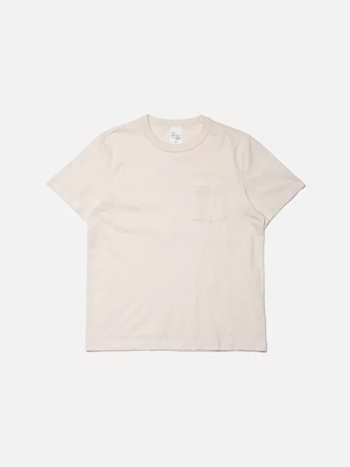 Nudie Jeans Roy Heavy Slub T-Shirt Ecru