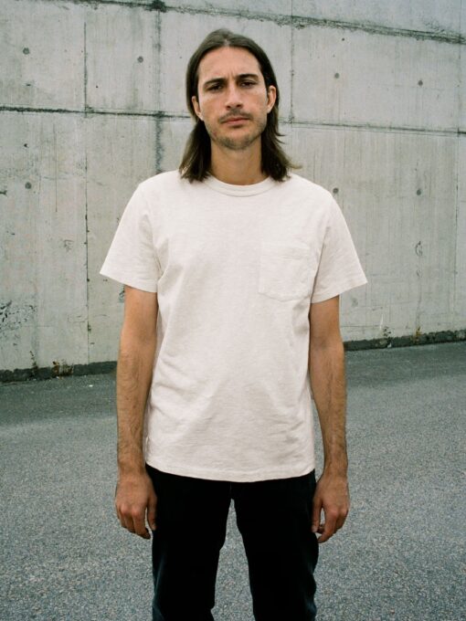 Nudie Jeans Roy Heavy Slub T-Shirt Ecru