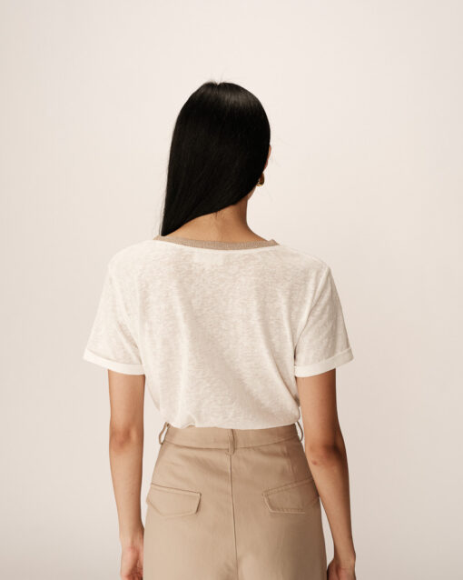 Grace & Mila T-shirt Ecru Pepito