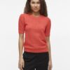 Vila Dalo O-neck SS Knit Duberry
