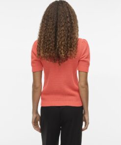 Vila Dalo O-neck SS Knit Duberry