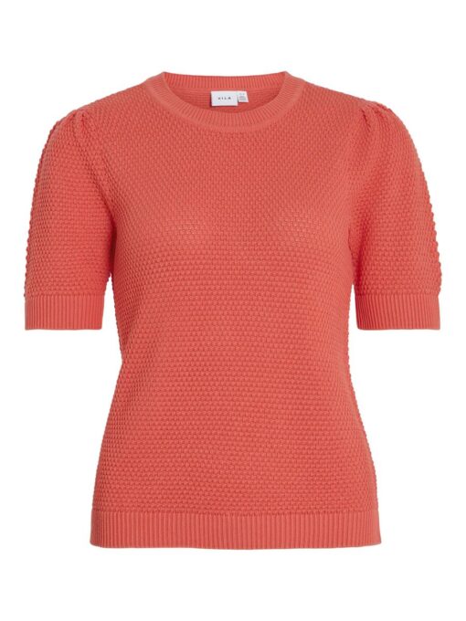 Vila Dalo O-neck SS Knit Duberry