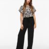 Vila Josa Wide Pants Black Beauty