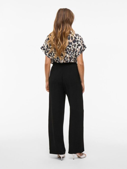 Vila Josa Wide Pants Black Beauty