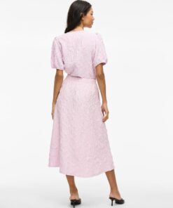Vila Sophia Volume Midi Skirt Winsome Orchid