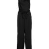 Vila Marelle Draped Jumpsuit Black