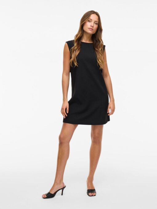 Vigery Short Dress Black