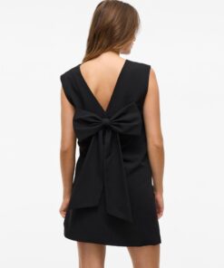 Vigery Short Dress Black