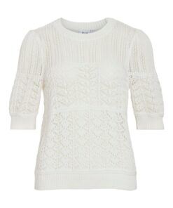Vila Nya Knit Top Cloud Dancer