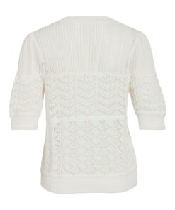 Vila Nya Knit Top Cloud Dancer