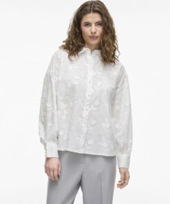 Vila Simone Shirt Snow White