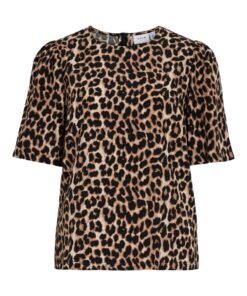 Vila Liopana Lio O-Neck Top Brazzilian Sand