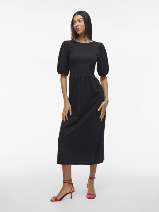 Visummera Midi Dress Black