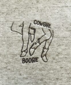 Nudie Jeans Lone Sweatshirt Cowgirl Boogie Greymelange