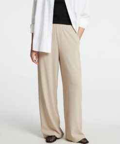 Selected Femme Tinni Wide Pant Island Fossil