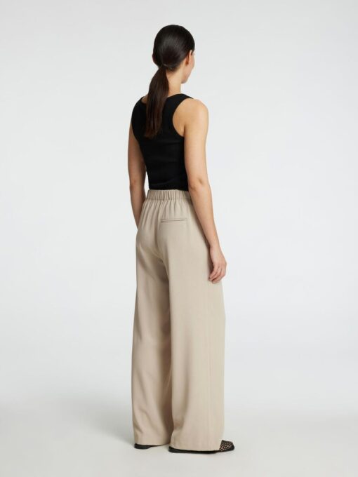 Selected Femme Tinni Wide Pant Island Fossil