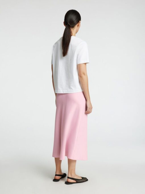 Selected Femme Lena Midi Skirt Bleached Mauve